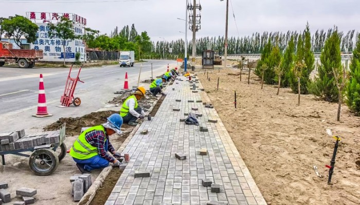 【“三抓三促”行动】项目吹响建设“冲锋号” 全力冲刺二季度--生态公司酒泉市肃州区各在建项目掀起大干快上热潮