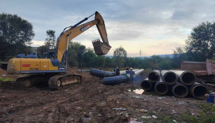 昼夜攻坚保供暖！临洮县城北片区供热改造项目冲刺最后关键期