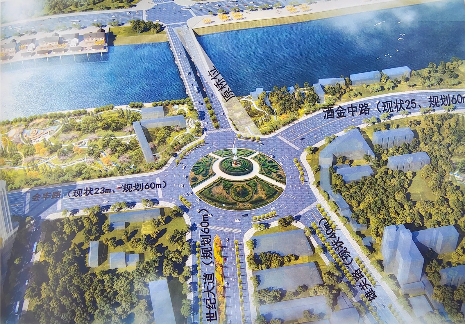 世纪大道北延伸段新建道路及管网建设工程.jpg 世纪大道北延伸段新建道路及管网建设工程.jpg